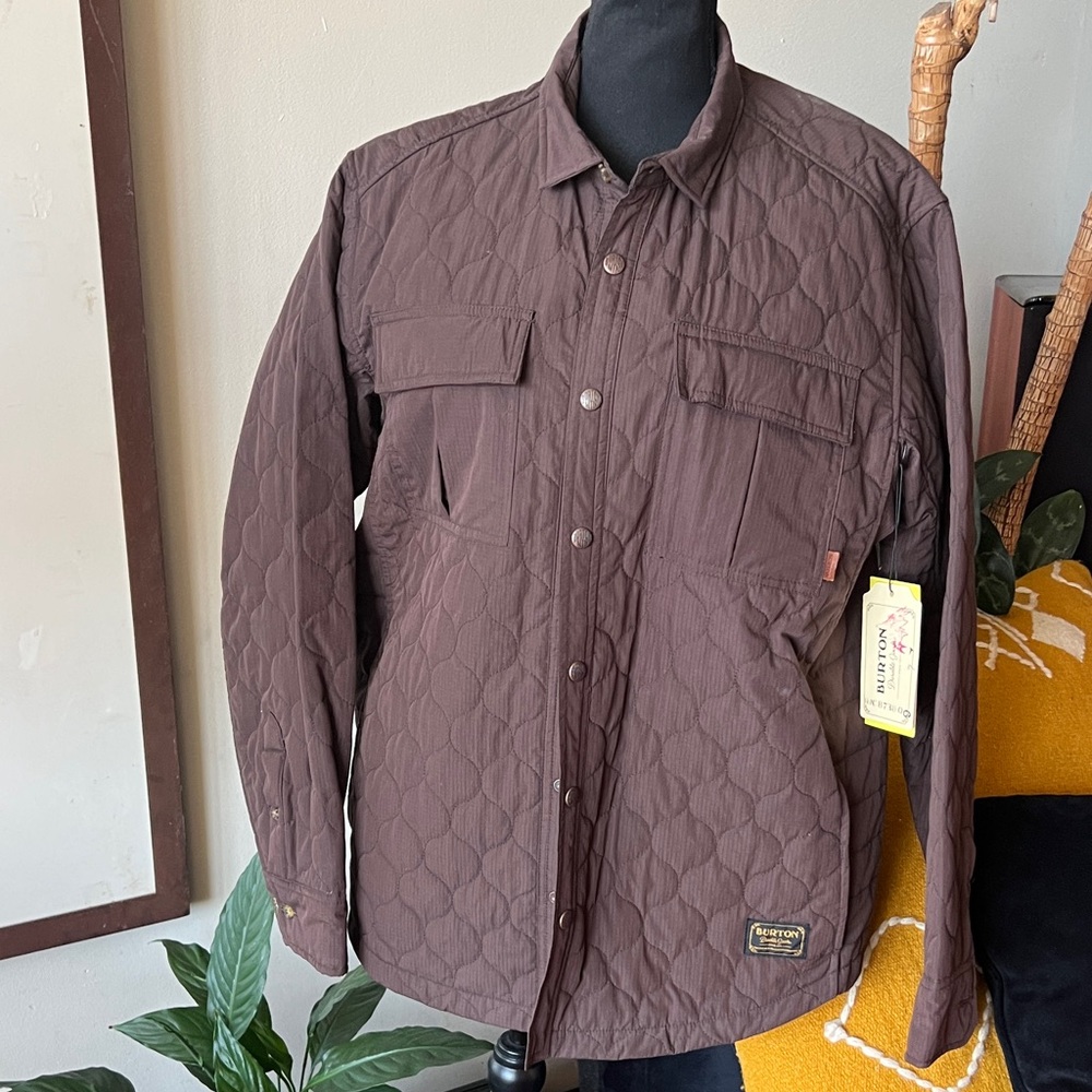 Burton Men's‎ Brown Quilted Jacket NWT